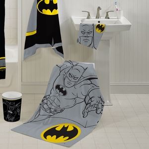 Batman Bath Towel and Wash Cloth